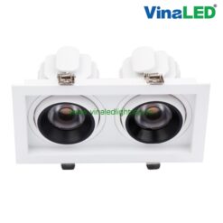 DLS-AW2x6 Đèn âm trần VinaLED 2x6W | DLS-AW2x9 Đèn âm trần VinaLED 2x9W | DLS-AW2x12 Đèn âm trần VinaLED 2x12W | DLS-AW2x15 Đèn âm trần VinaLED 2x15W | DLS-AW2x20 Đèn âm trần VinaLED 2x20W | DLS-AW2x30 Đèn âm trần VinaLED 2x30W