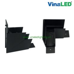 MTR-LB1 Chụp nối góc thanh ray nam châm VinaLED lắp nổi | MTR-LB2 Chụp nối góc thanh ray nam châm VinaLED lắp nổi