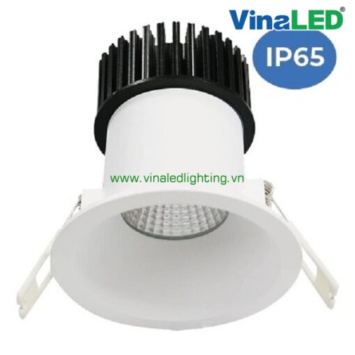 DL-TW8 Đèn âm trần VinaLED IP65 8W | DL-TW12 Đèn âm trần VinaLED IP65 12W