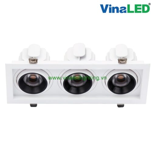 DLS-AW3x6 Đèn âm trần VinaLED 3x6W | DLS-AW3x9 Đèn âm trần VinaLED 3x9W | DLS-AW3x12 Đèn âm trần VinaLED 3x12W | DLS-AW3x15 Đèn âm trần VinaLED 3x15W