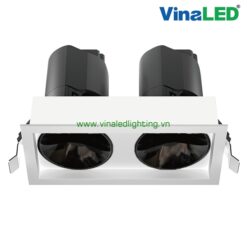 DLS-CW2x15 Đèn âm trần VinaLED 15W | DLS-CW2x20 Đèn âm trần VinaLED 20W